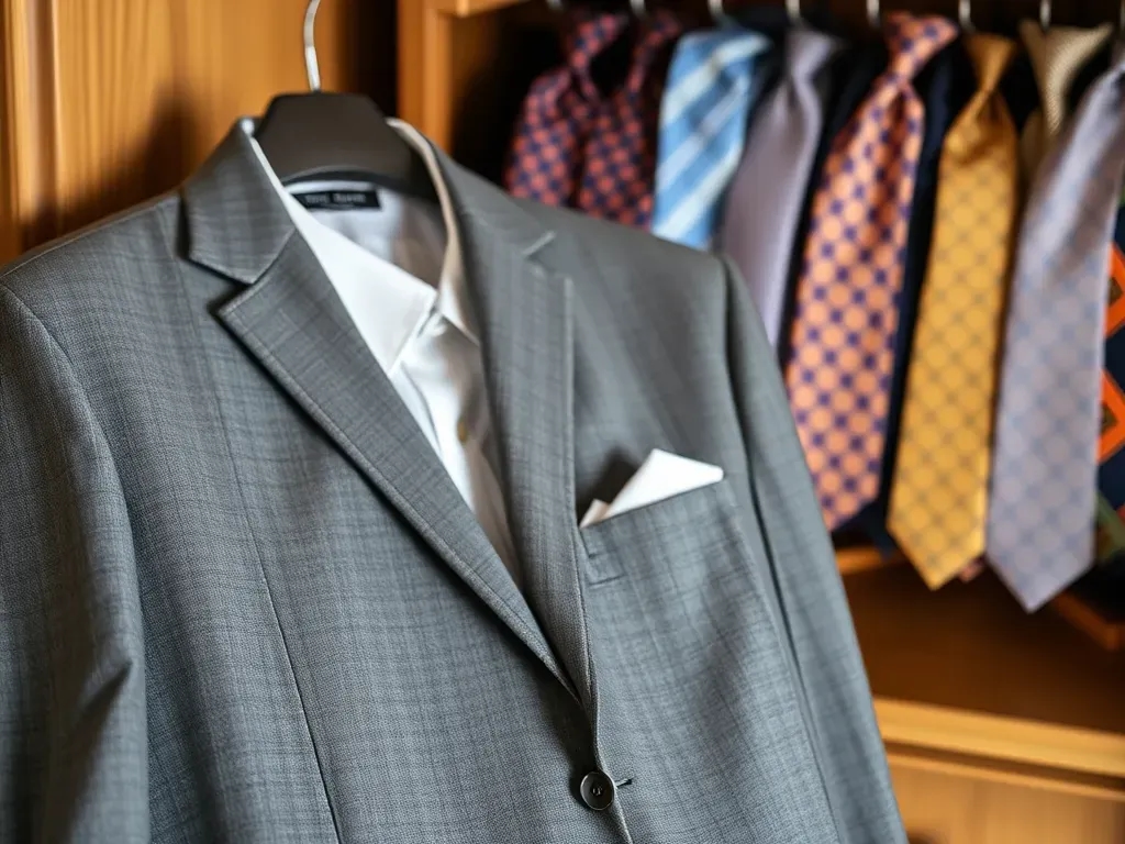 Jaki krawat do szarej marynarki? Odkryj idealne kolory i style