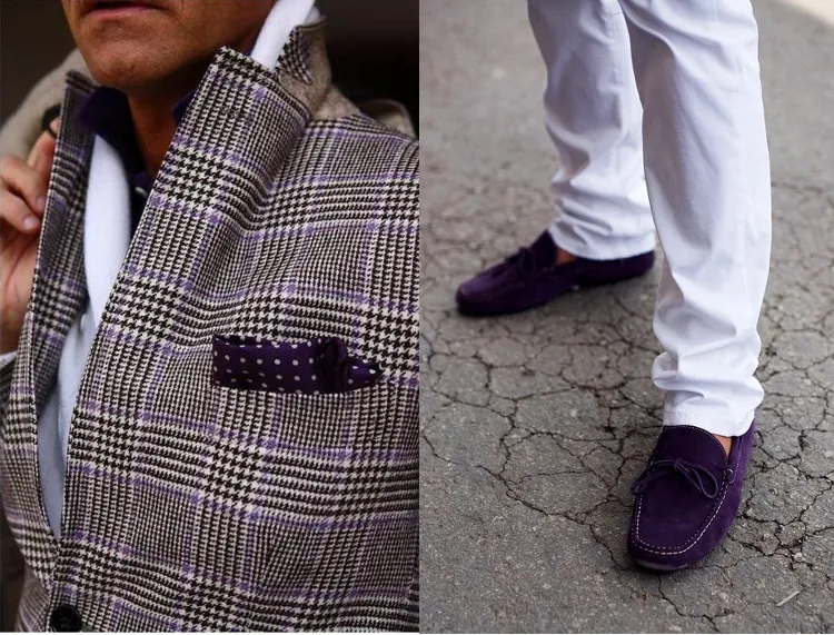 Jaki krawat do fioletowej koszuli? Oto kolory, które zachwycą