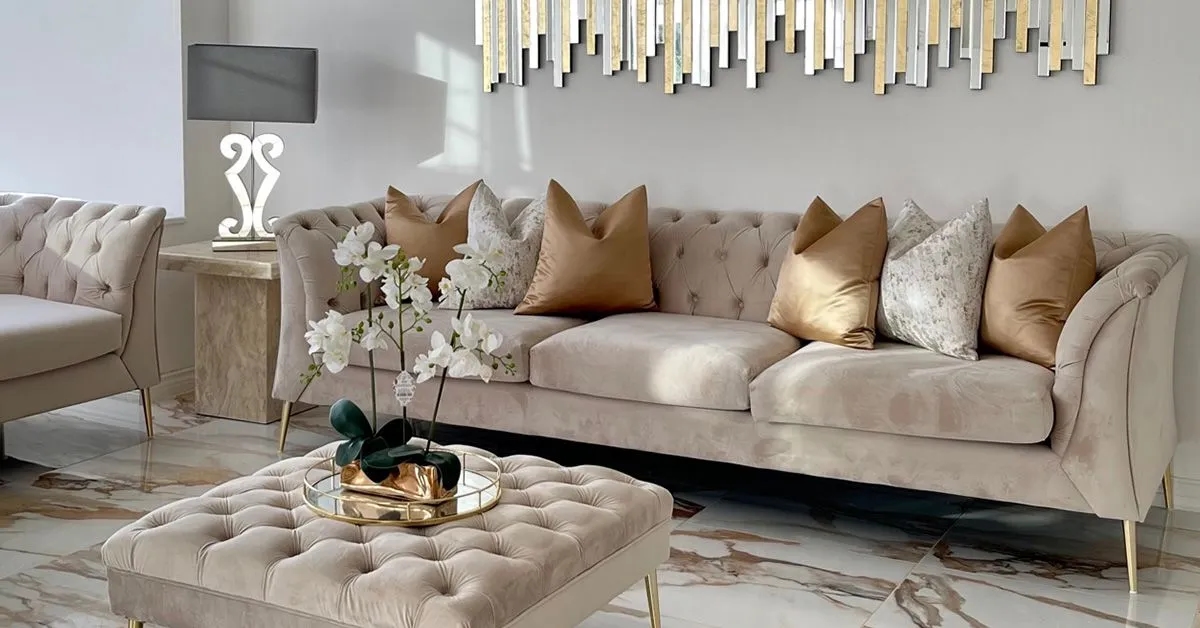 Styl glamour co to znaczy i jak wprowadza luksus do wnętrz